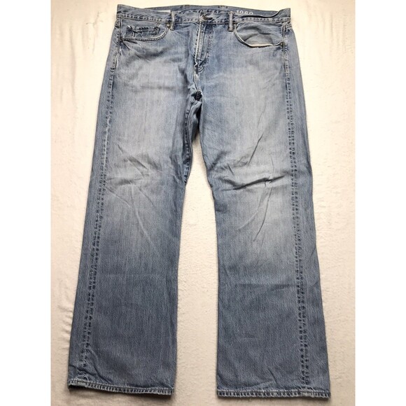 Y2K GAP 1969 Jean Loose Wide Leg Men 40x32 Baggy Grunge Skate Light Wash - Picture 1 of 16